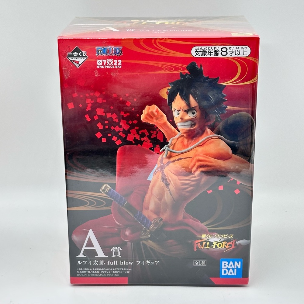 Bandai One Piece Monkey D. Luffy - Ichibansho Luffytaro (Full Force) Figurines